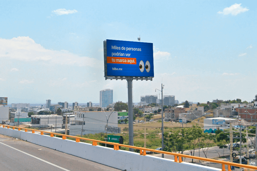 Imagen de espectacular publicitario Juriquilla querétaro